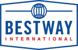 Bestway International Logo (White Background,Color)